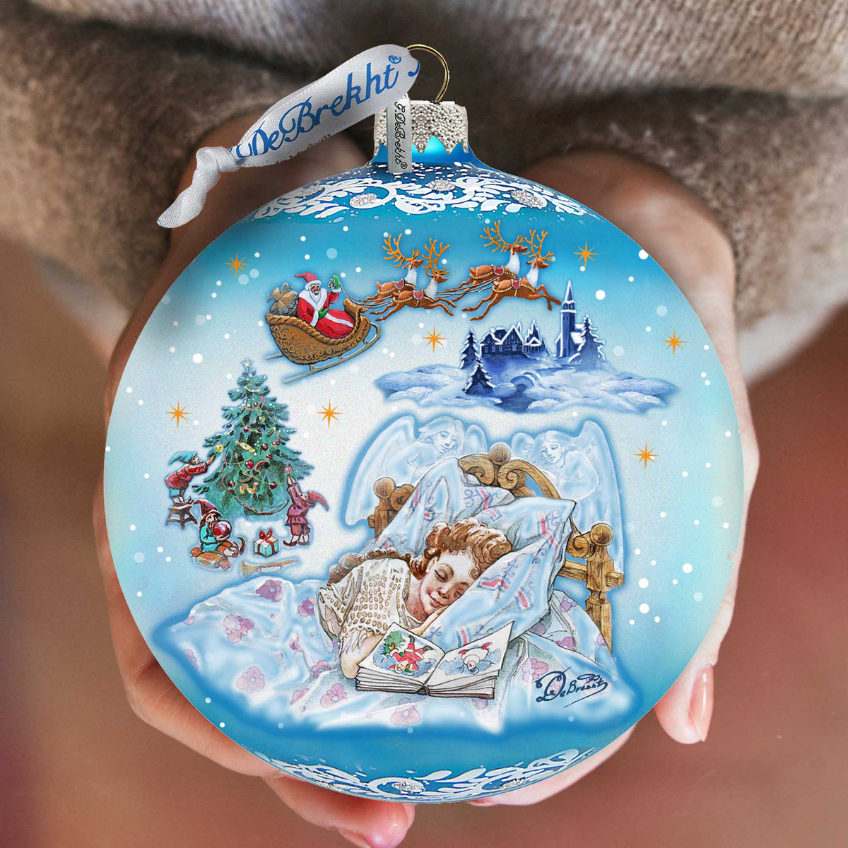 Winter Fairy Tale Dream Glass Ornament Limited Edition