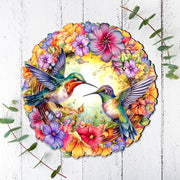 Hummingbirds Holiday Door Decor by G. Debrekht - Christmas Decor - 8652804H