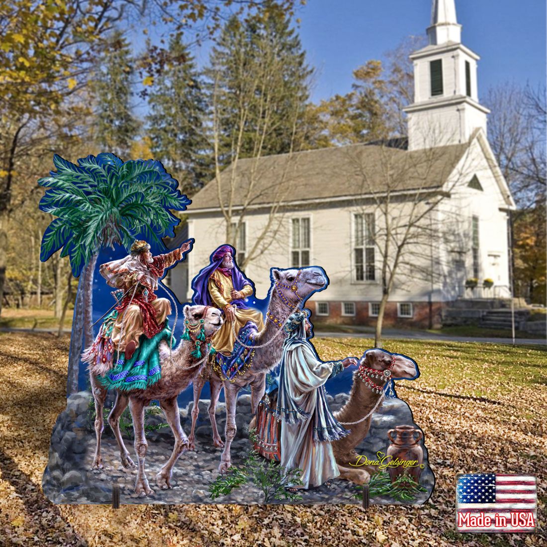 The Magic of Three Kings Nativity Outdoor Decor