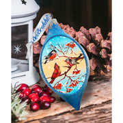 Sing Song Glass Ornament Set of 3