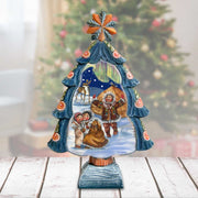 Northern Lights Tree Handcrafted Christmas Figurine