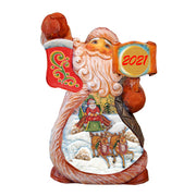 Village Sleigh Ride Tiny Tale Christmas Figurine