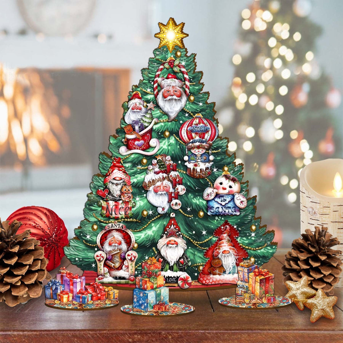 Christmas Story Christmas Tree Eco Wood Set