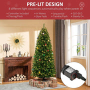 Cashmere Christmas Tree With Color Changing LED - Christmas Trees USA