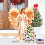 Woodland Angel Nativity Outdoor Decor