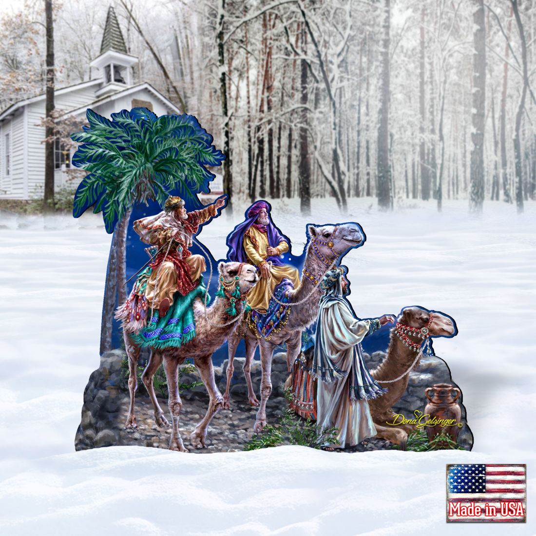 The Magic of Three Kings Nativity Outdoor Decor