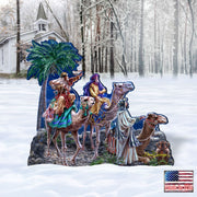 The Magic of Three Kings Nativity Outdoor Decor