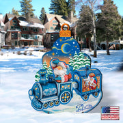 Santa Arrival Christmas Outdoor Yard Sign