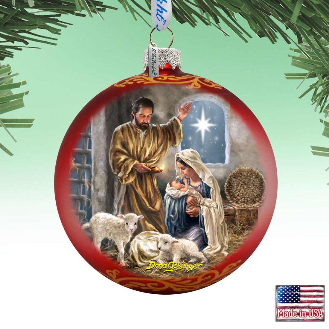 A Star Is Born Glass Ornament Limited Edition