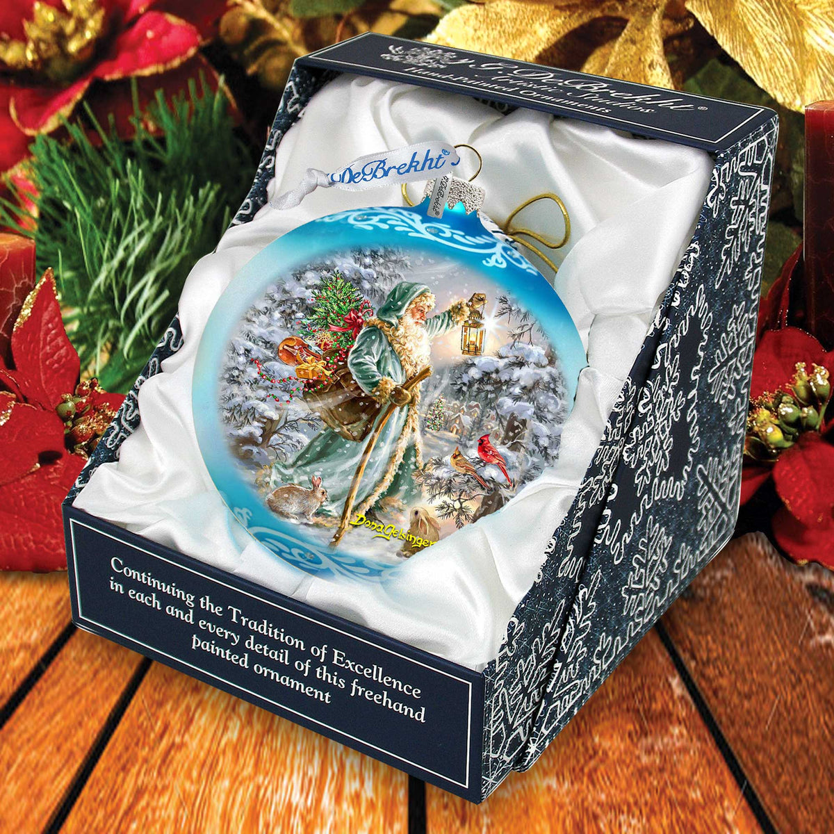 Saint Nicholas Glass Ornament Limited Edition