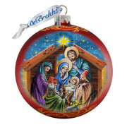 The Gift of the Three Kings Glass Ornament Limited Edition