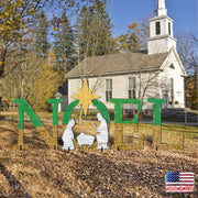 Noel Outdoor Nativity Set  by G. DeBrekht - Nativity Holiday Décor - 8121457F-S4L