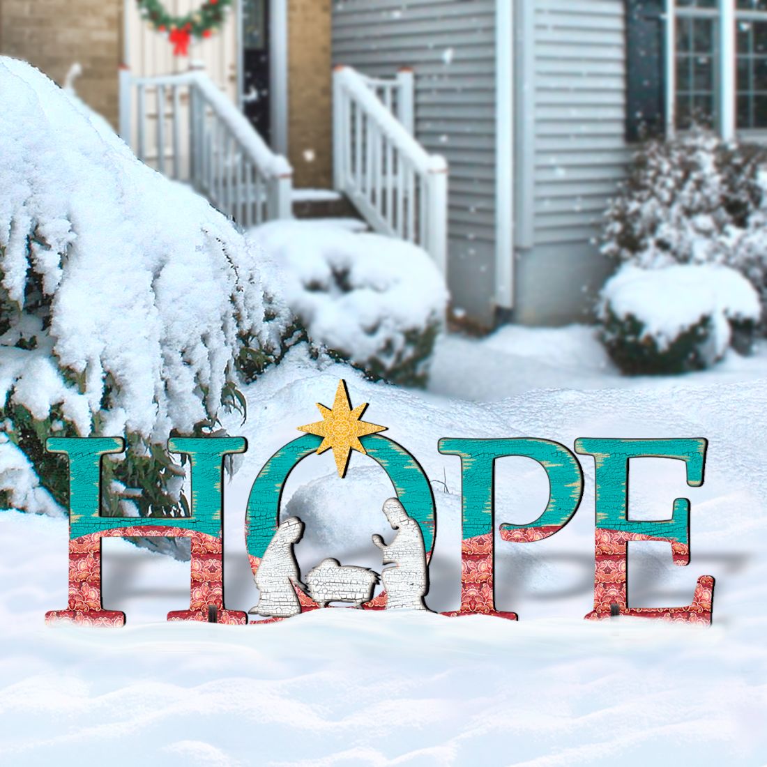 Hope Outdoor Nativity Set