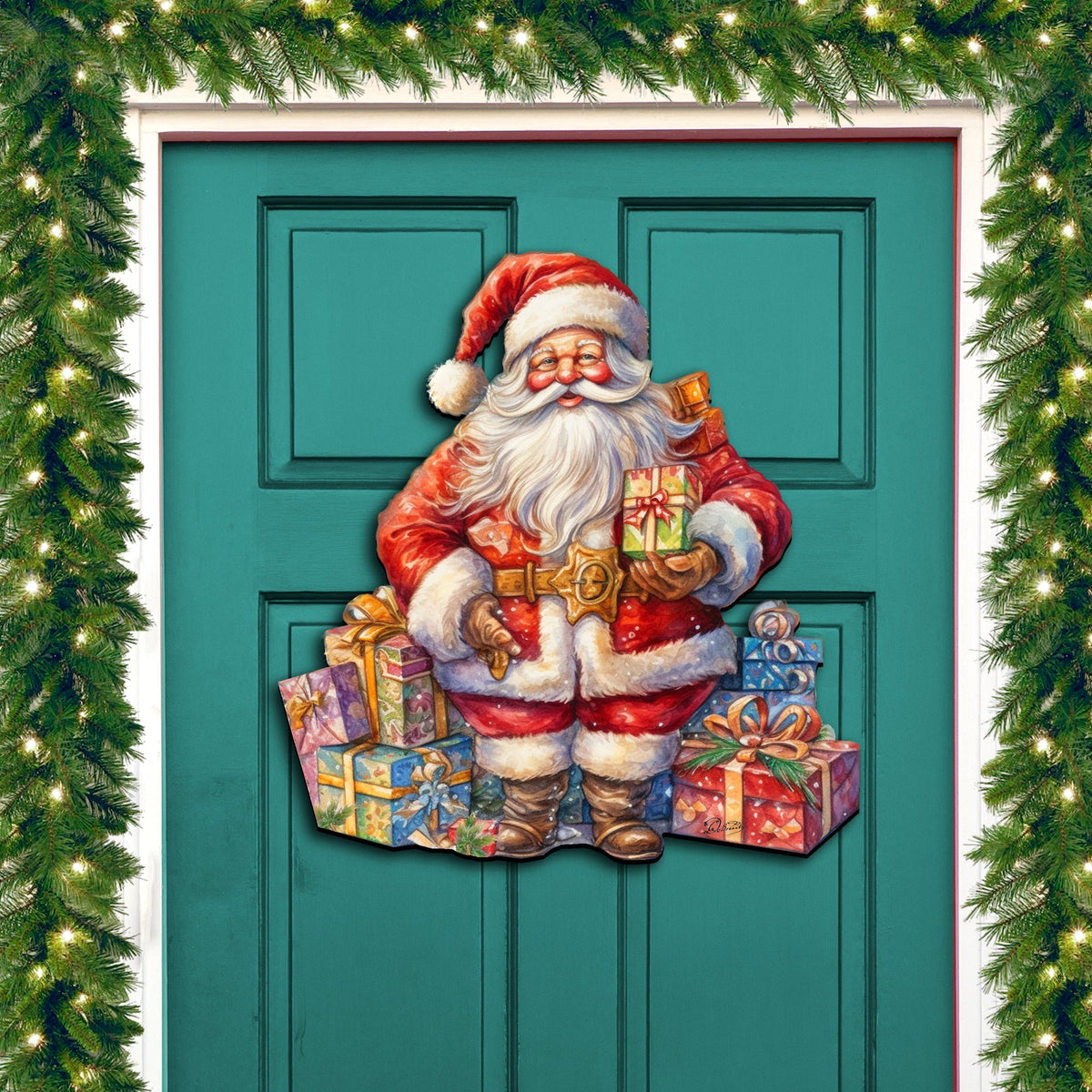 The Joy of Giving Holiday Door Decor