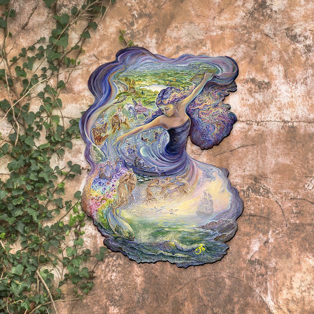 Dance of Dreams Holiday Outdoor Yard Sign