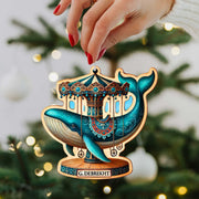 Carousel Animals Christmas Ornaments Set of 12
