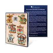 Carousel Animals Christmas Ornaments Set of 12