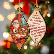 Santa’s Christmas Story Ornament Set