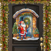Joyful Moments at the Doorstep Holiday Door Decor