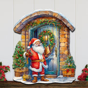 Joyful Moments at the Doorstep Holiday Door Decor
