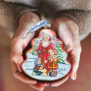 Time to Share Tree Glass Ornament