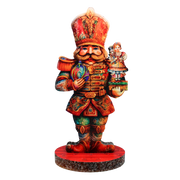 Enchanting Clara and Nutcracker Prince Limited Edition Wooden Figurine