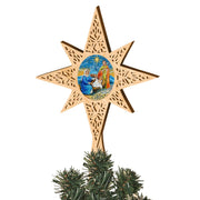 Old World Nativity Tree Topper by G.DeBrekht - Nativity Holiday Decor - 89493
