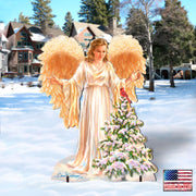 Woodland Angel Nativity Outdoor Decor