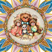 We Are the Family Tree Topper Wooden Decor