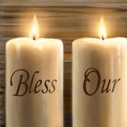 Bless Our Home Wall Art Christmas Decoration