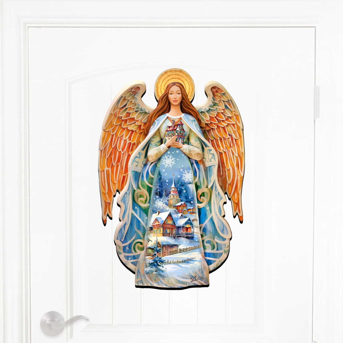 Blessing Home Angel Holiday Door Decor