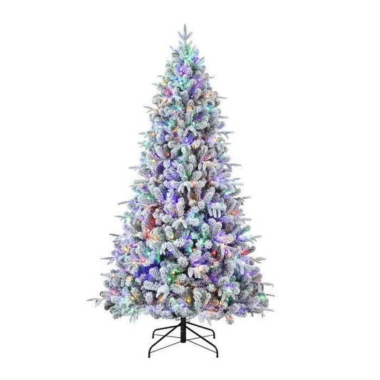 90'' Lighted Artificial Fir Christmas Tree - Christmas Trees USA