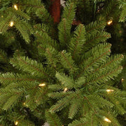 7.5' Lighted Artificial Fir Christmas Tree – 450 Warm White Lights, 2282 Tips - Christmas Trees USA