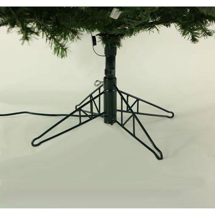 7.5' Lighted Foxtail Pine Artificial Christmas Tree with 900 Clear LED Lights - Christmas Trees USA