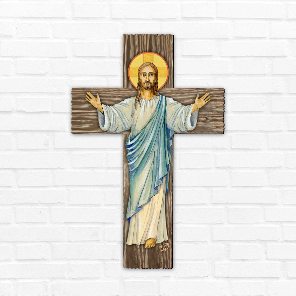 Jesus Cross Outdoor Decor