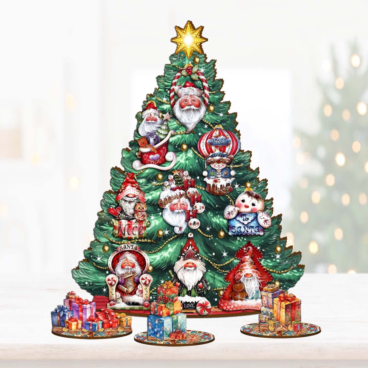 Christmas Story Christmas Tree Eco Wood Set