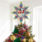 Snow Much in Love Tree Topper Wooden Decor