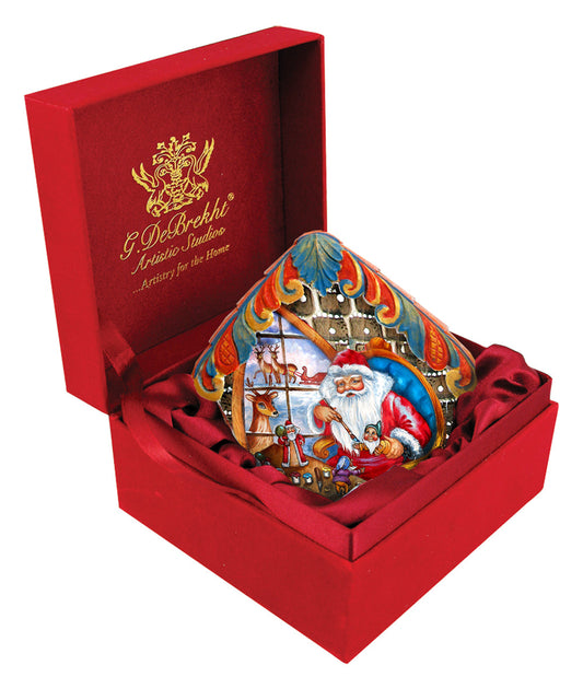 Christmas Workshop Dome Box