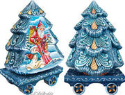 Holiday Express Santa Surprise Tree Box 529213 by G DeBrekht