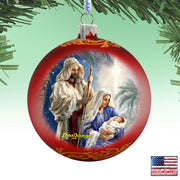 Holy Night Glass Ornament Limited Edition