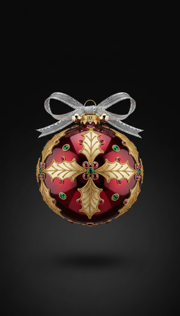 Polished Festive Ornament