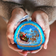 Up-Up and Away Glass Ornament
