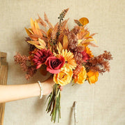 Autumn Bouquet Artificial Flower For Home Decoration - Christmas Trees USA