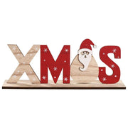 Christmas Decorations Snow Xmas Wooden Ornaments - Christmas Trees USA