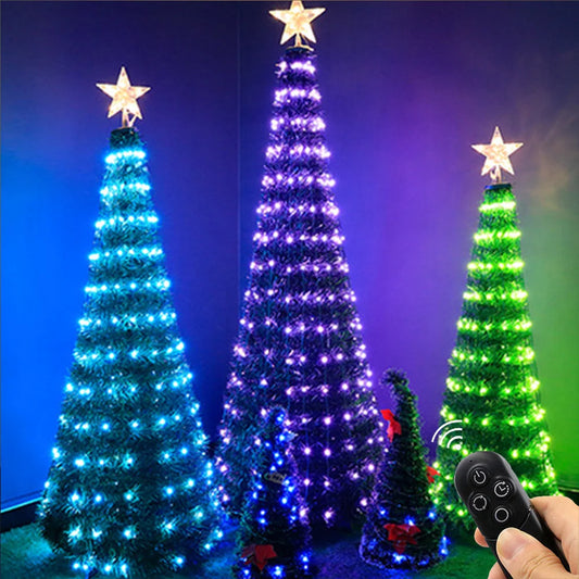 Optical Fiber Christmas Tree LED