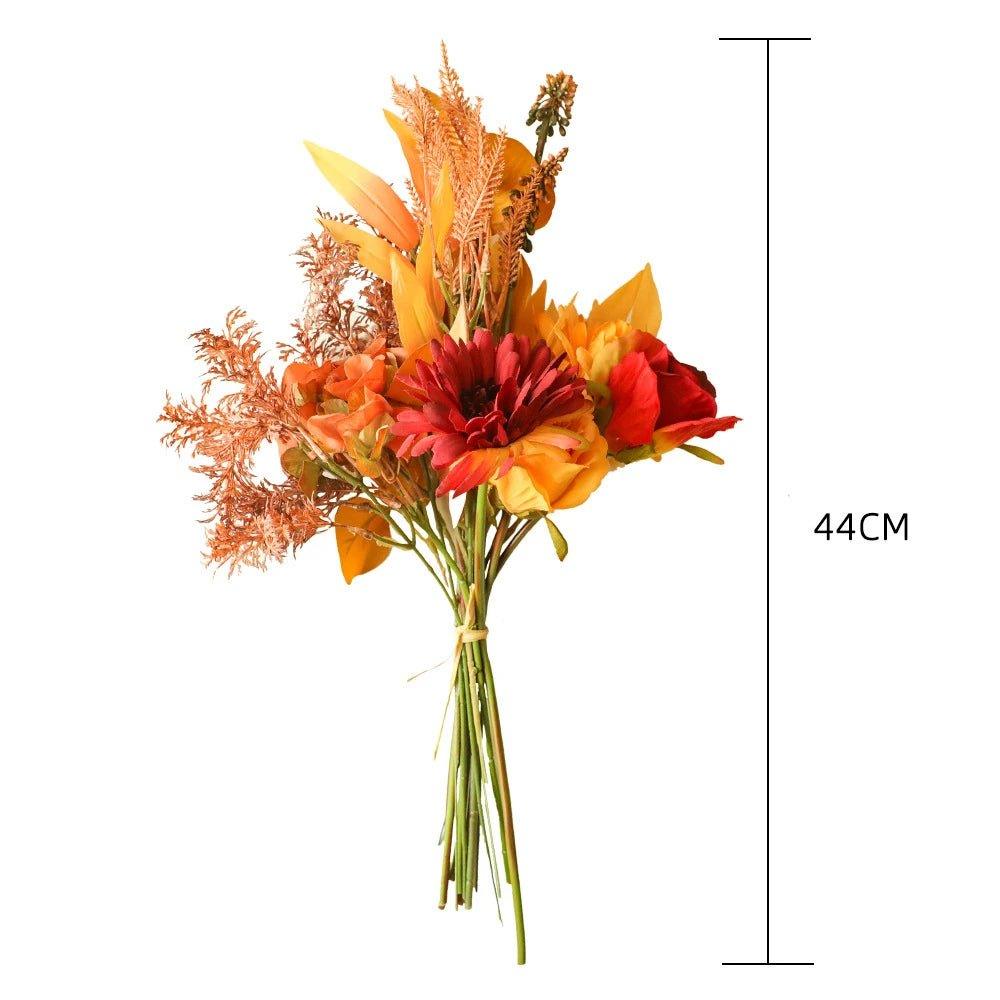 Autumn Bouquet Artificial Flower For Home Decoration - Christmas Trees USA