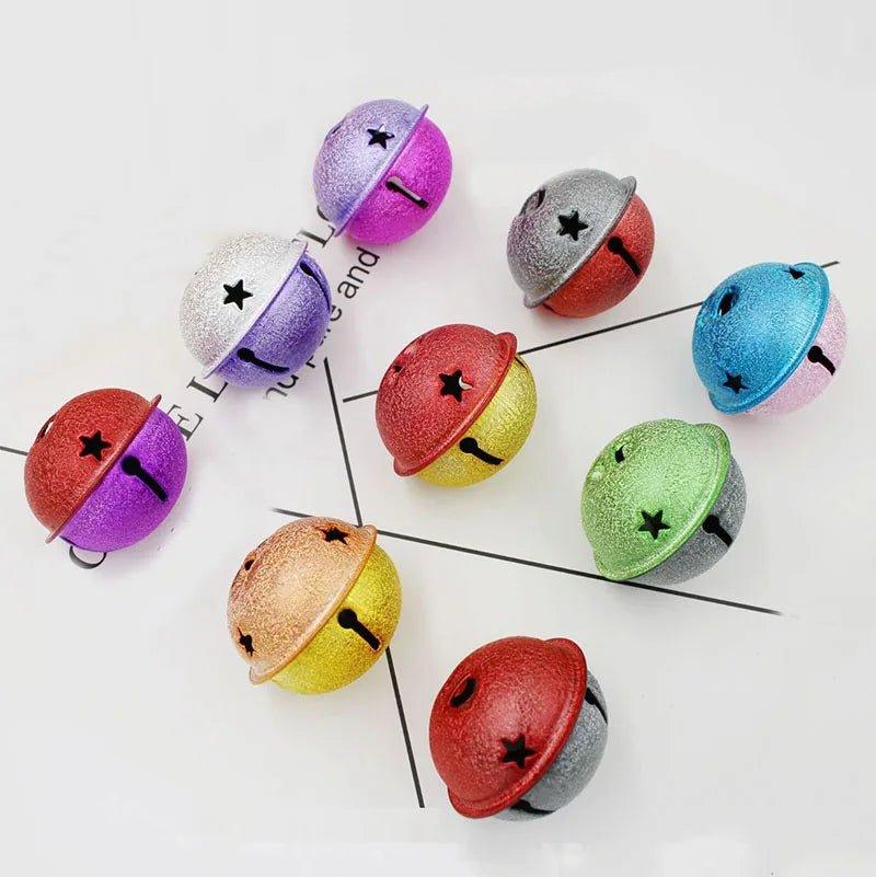 Big Colorful Iron Metal Jingle Bells - Christmas Trees USA