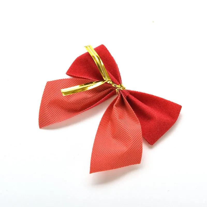 Red Bowknot Merry New Year Ornament Happy New Year