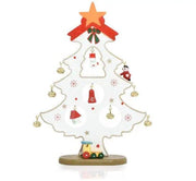 Children's Handmade DIY Stereo Wooden Christmas Tree Scene - Christmas Trees USA