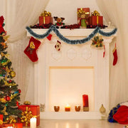 New 2M Christmas Garland Home Party Wall Door